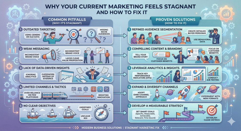 Why Your Current Marketing Feels Stagnant and How to Fix It